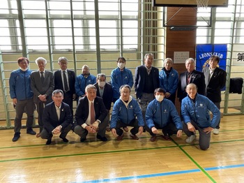 砂川ライオンズクラブの皆さん