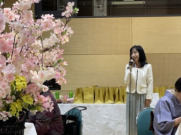 水島美喜子会長