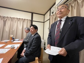 砂川市議会議員OB会新年会