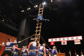 砂川消防出初式