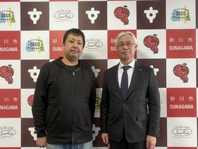 とり輔増井さん来訪