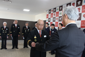 上砂川消防団 伊東裕鐘副団長