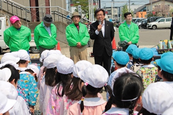 砂川市長のあいさつ