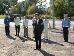 札幌地区トラック協会滝川支部街頭啓発