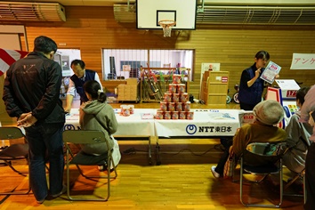 NTT東日本北海道支店のブース