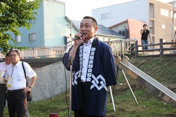 砂川社交飲食協会前田会長