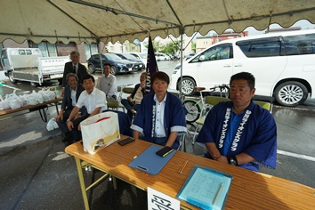 砂川ライオンズクラブの皆さん