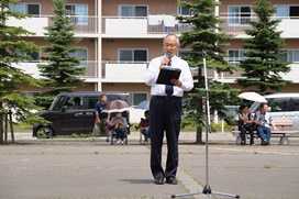 砂川高校横山校長