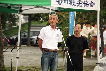 石狩川下覧櫂後藤会長