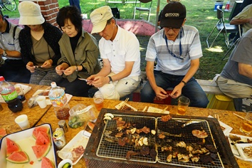 宮川町三世代交流焼肉パーティー4