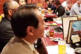 商店会連合会山崎会長