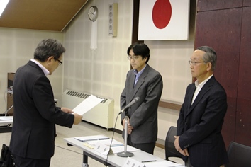 其田会長と岡本副会長