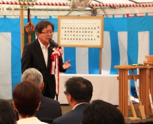 砂川市庁舎建設事業安全祈願祭