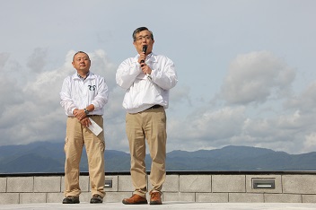 砂川観光協会石家会長