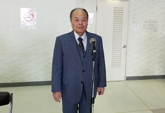 老人クラブ連合会鈴木会長