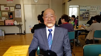 阿部政男町内会長