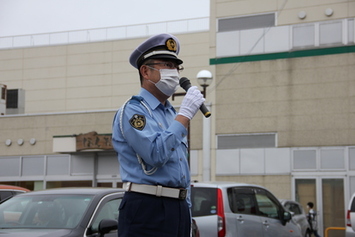 滝川警察署宗形署長の挨拶