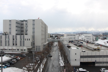 4階から東（駅）側の眺め