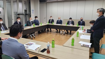 砂川観光協会石家会長の来賓挨拶