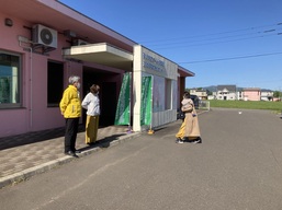 あいさつ運動写真