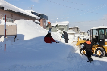 除雪ボランティア